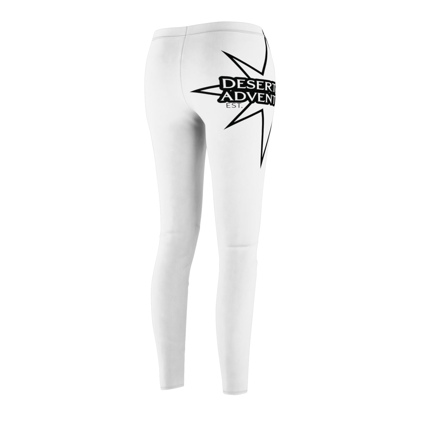 Women's Cut & Sew Casual Leggings - Logo #2